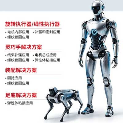 机器人整体粘接胶水推荐方案