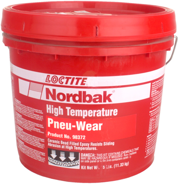 乐泰98372耐磨修补剂-Loctite Nordbak High Temperature Pneu-Wear